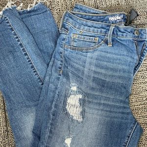 Mossimo supply co distressed straight leg